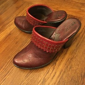 Born brand slip-on heels